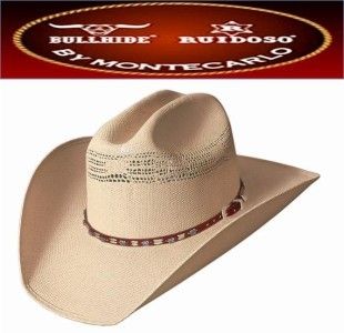 Montecarlo Ardmore 20x Bangora Straw Western Cowboy Hat