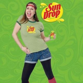 Sundrop Sun drop Citrus Shirt Easy Costume Halloween Commercial Booty 