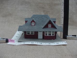 Vintage Railway Express LRG Red Plastic Building from 50s or 60s HO 