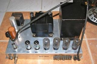vintage allen organ amplifier amp with tubes 
