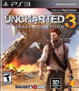UNCHARTED 3 PS3 GAME USA VERSION REGION 1 NTSC BRAND NEW SEALED