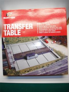 WALTHERS BUILT UPS TRANSFER TABLE NEW IN BOX 