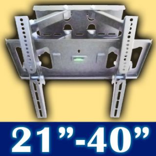 articulating 21 40 flat panel tv wall mount will support 21 24 25 26 