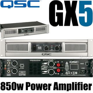 QSC GX5 850 Watt Power Amplifier GX 5 Professional Stereo Amp BRAND 