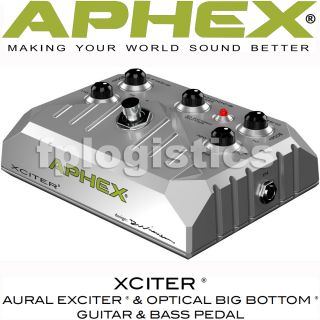 Aphex Xciter Aural Exciter Optical Big Bottom Guitar Pedal Stomp Box 