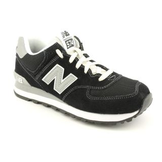 New Balance ML574 Mens Size 7 Black Regular Suede Athletic Sneakers 