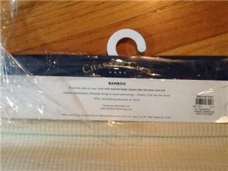 New Charter Club Home Bamboo Table Runner 72 Repurpose Craft Sale $24 