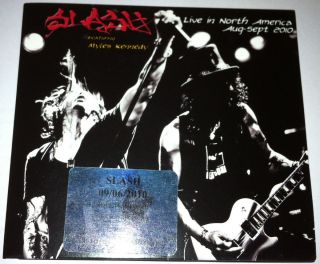 Slash Live in Clear Lake IA CD X2 6 9 10 Limited Myles Kennedy Alter 
