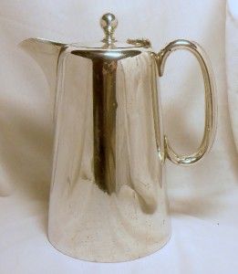   1920s or 30s Silver Plate Hotel Ware Coffee Pot Atkin Brothers