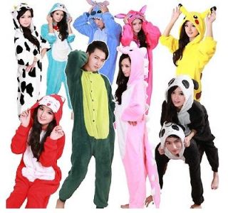 Kigurumi Adult Pajamas All In One Animal Suits Cosplay pajamas 