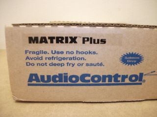 AudioControl Matrix Plus 6 Channel Line Output Driver Signal Processor 