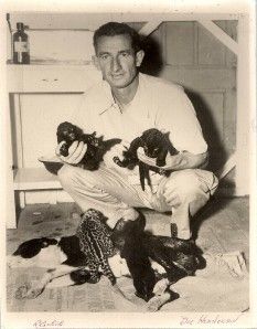   . CIRCUS VETERINARIAN w/ BABY BIG CATS~VINTAGE PHOTOGRAPH by ATWELL