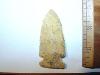 Arrowheads Indian Artifacts Nice Big Sandy Point TN 3 inches