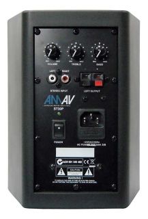 Australian Monitor ST30P Powered Speaker Pair, 30 Watt, Black NEW