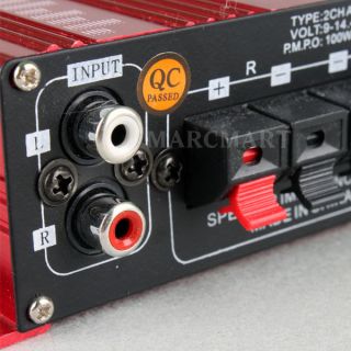 Channel Mini Digital Power Audio Sound Amplifier 12V
