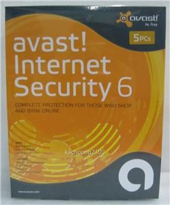 Avast Internet Security 6 2012 Antivirus Anti Spyware Antispam Silent 