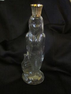 Vintage Avon Sea Maiden Mermaid Bottle Decanter Empty