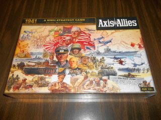 Axis Allies 1941 A WWII Strategy Game New Still SEALED