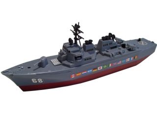   Vessel Model Military War SHIP Boat Pool Bath Hot Tub Water Toy