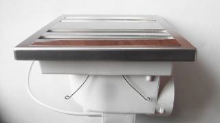   steel Color SILENT SERIES Bathroom Exhaust Fan, 85 CFM, LED LIGHTS