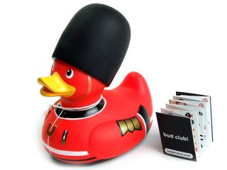 Designer Royal London Guard Deluxe Bath Time Rubber Duck By Bud