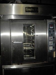 empire bakery rotating mini rack oven with proofer