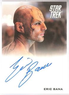 Star Trek Movie XI 2009 Autograph Eric Bana Nero