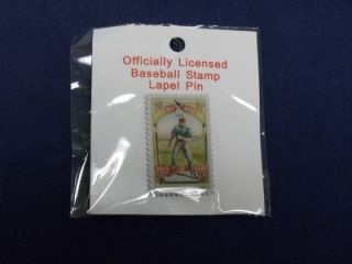Baseball Stamp Lapel Pin Take Me Out to The Ballgame