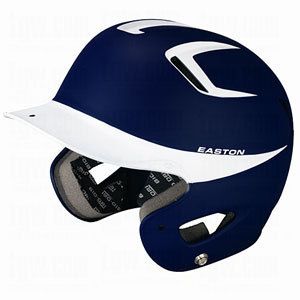   Easton Natural Grip Jr 2 Tone Batting Helmet Matte Navy White