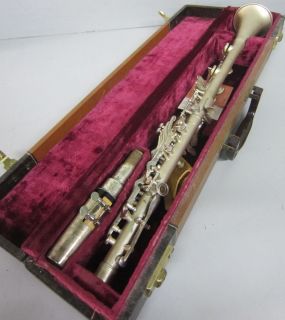   The Regent Metal Clarinet By Ohio Band Instruments Cleveland W/ Case