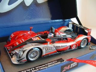   Miniatures 132050 Audi R15 TDI #8 Le Mans 2010 2nd Place 1/32 Slot Car