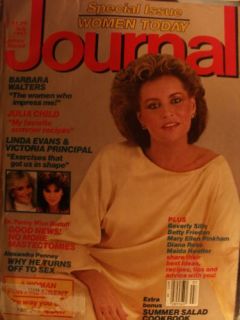 Barbara Walters 1983 LHJ Mag Linda Evans V Principal