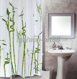    Bamboo Tree New Picture Design Bathroom Fabric Shower Curtain fa026