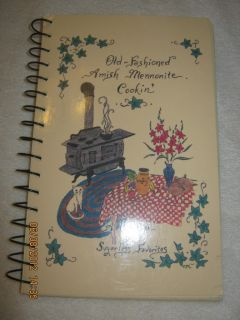   FASHIONED AMISH MENNONITE FOOD SUGARLESS RECIPES VINTAGE COOKBOOK 1995