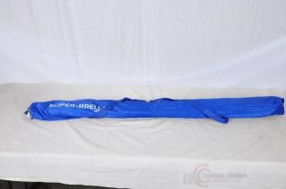   super brella beach umbrella box opened for pictures item is new and