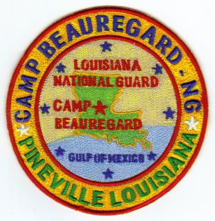 Army NG Patch Camp Beauregard Louisiana