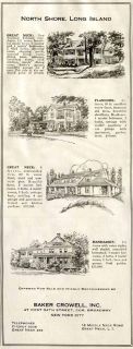 1923 Ad for Sale of North Shore Long Island Estates