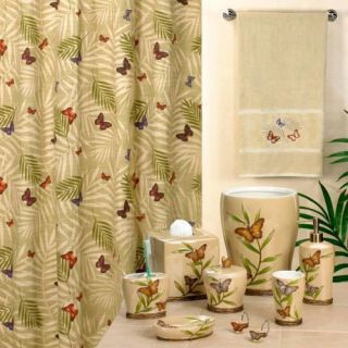   Tropical Leaves Bath Accessories Bathroom Collection Choice