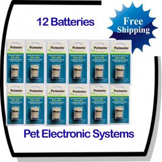 12 Invisible Fence Compatible Collar Batteries R21 R51