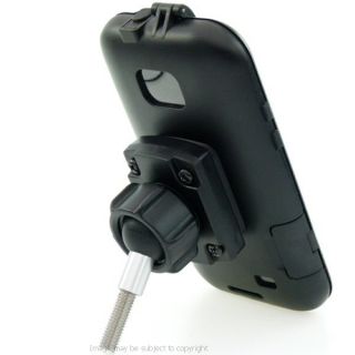 Waterproof Motorcycle M8 Handlebar Clamp Tough Case Mount for Samsung 