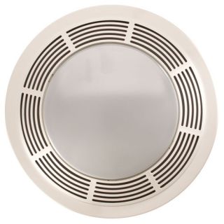 Broan Nutone Round Bathroom Exhaust Fan with Light 751