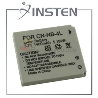 NB 4L INSTEN Battery Charger for Canon SD780 SD750 Is