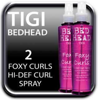 TIGI Bedhead Foxy Curls Hi Def Hi Def Spray Pack of 2