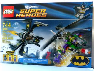 Lego DC Super Heroes 6863 Batman Batwing Battle Over Gotham City New 