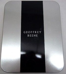 Geoffrey Beene Mens Mirage Slim Passcase Wallet Black