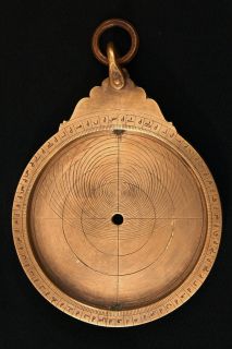 this is an original functioning astrolabe only made recently in