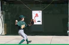 Hit It Garage Sports Net for Baseball Batting Softball Batting 
