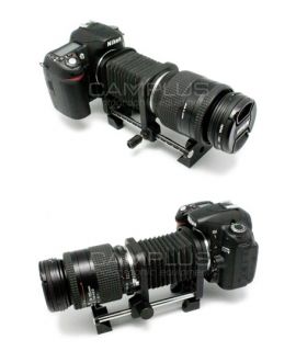 Macro Foucus Slide Rail + Macro Lens Fold Bellows For Nikon D700 D80 