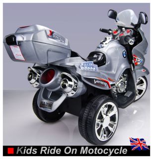Kid Ride on 3 Wheels Motocycle Bike 6V Electric Battery Powered Toy 
