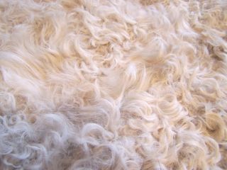 Real Genuine Alpaca Fur Sofa Throw Blanket 225 x 205 cm Organic Exotic 